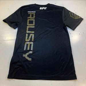 REEBOK UFC ULTIMATE FIGHTING MMA FIGHT FIGHTER KIT RONDA ROUSEY JERSEY T SHIRT S - Picture 1 of 6