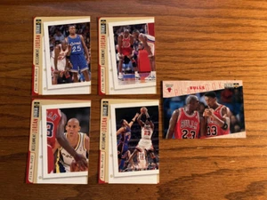 1996-97 Michael Jordan Upper Deck Collectors Choice Assignment Jordan 7 Card Lot - Picture 1 of 2