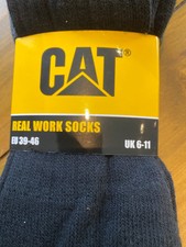CAT Caterpillar 24 paia sneakersocken bianco 39-42 Stivali a breve da uomo