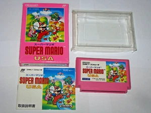 Super Mario USA Famicom NES Japan import +box manual US Seller - Picture 1 of 12