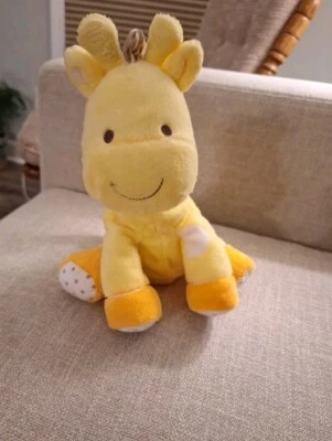 Juguete de peluche amarillo musical de canción de cuna Carters jirafa ~ La cabeza se mueve  Foto 1 de 4