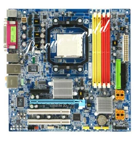 Gigabyte GA-MA69VM-S2 Motherboard AMD 690V Socket AM2 DDR2 DIMM SATA Micro ATX - Picture 1 of 2