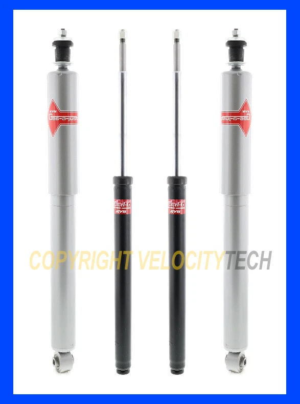 KYB EXCEL-G STRUTS SHOCKS 66-76 BMW 2002 2002tii 1802 1602 E10 SET OF 4 - Image 1 of 1