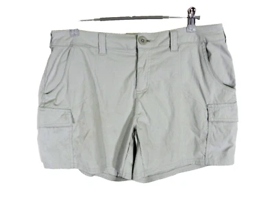 Pantalones Cortos Carga World Wide Sportsman Para Mujer 32 Cintura Frente Plano Tiro Medio Elastizados Foto 1 de 4