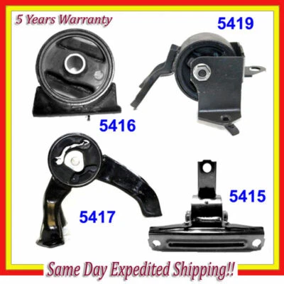 Motor & Trans Mount 07-11 Dodge Caliber 2.4L Set 4PCS For Manul w/o Turbo M1052 — 第 1/4 张图片