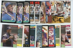 Hall of Famer Kirby Puckett 1980's & 1990's 38 Card Group Lot Minnesota Twins - Picture 1 of 4