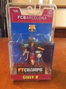 Giuly FC Barcelona FT Champs Actionfigur Serie 4-4-2 Neu im Karton Frankreich Neu in Verpackung Barca - Bild 1 von 2