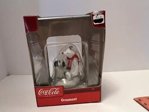 Santa's Best POLAR BEAR PENGUIN Official COCA-COLA Licensed Product Ornament #48 - Picture 1 of 7
