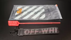 Off White Industrial Keychain in Black - Picture 1 of 4