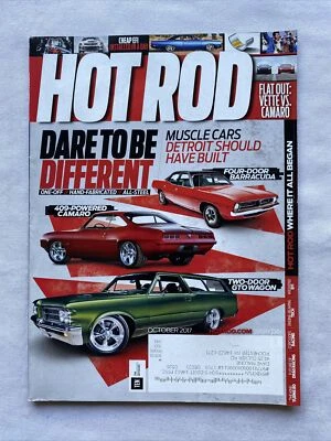 2017 October Hot Rod Magazine Muscle Cars Detroit Should Have Built (MH867) - Image 1 of 3