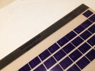 Yamaha XVS650A XVS 650 98 Micro Enchufe Piezas List Catálogo Microfiche - Imagen 1 de 2