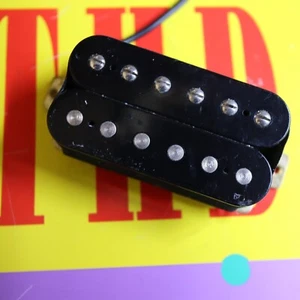 Genuine OEM 90s Epiphone Humbucker Pickup Black 16.58 ohms - Picture 1 of 18