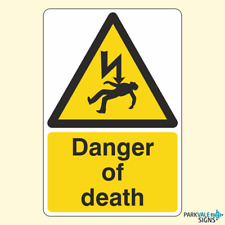 Danger Of Death Warning Sign