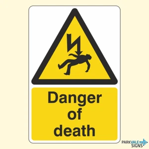 Todesgefahr Warnschild - Bild 1 von 1
