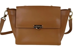 Versace Collection Brown Satchel Bag w/Duster Bag - MSRP $1350 - Picture 1 of 9