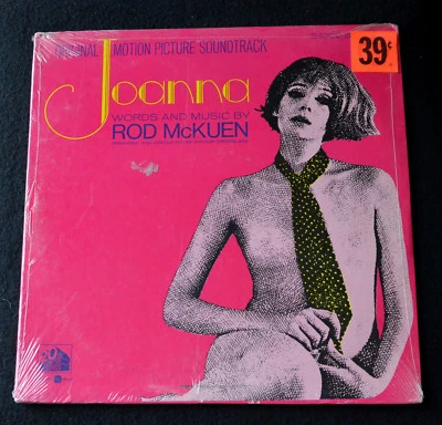 JOANNA-ROD MCKUEN-ORIGINAL MOTION PICTURE SOUNDTRACK-1968-SEALED LP - Image 1 of 4