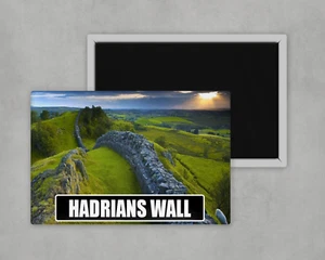 Hadrians Wall - Large Novelty Fridge Magnet - 8cm x 5cm *Tourism Travel Gift - Picture 1 of 1