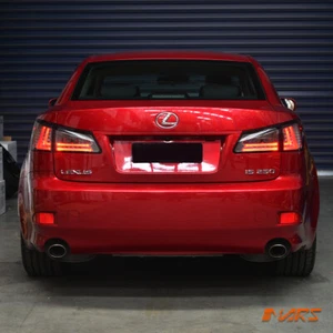 Full Smoked LED 3D Stripe Bar Tail Lights for Lexus ISF IS250 IS350 GSE20R 05-13 - Imagen 1 de 11