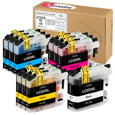 10x LC223 XL Druckerpatronen Kompatibel zu Brother LC223 für MFC-J5320DW J4420DW - Bild 1 von 4