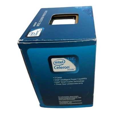E3400 Intel Celeron Processor E3400, 2.60GHz 1MB cache, LGA775, 65W SLGTZE - Image 1 of 4