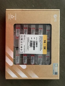 New Factory Sealed 1000Base-SX SFP 850nm 550m DOM LC MMF Transceiver, 10pk - Picture 1 of 1