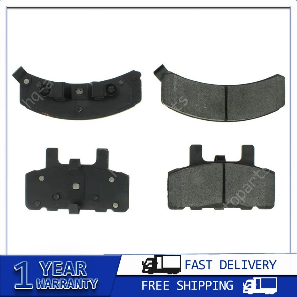 Pastilhas de freio dianteiras metálicas Centric 1 conjunto compatível com Chevrolet C1500 1990 1991 - Imagem 1 de 4
