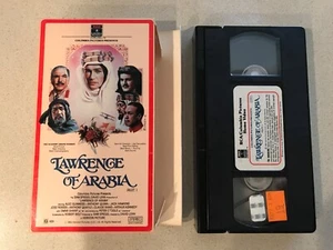 Lawrence of Arabia (VHS, 1983, RCA Side Load) Alec Guinness - Part 1 Only - Picture 1 of 5