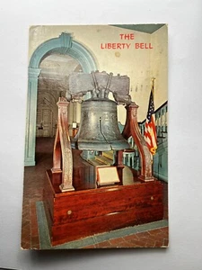 Liberty Bell 1973 Philadelphia-The Quaker City-gel.-AK/PK-20 - Imagen 1 de 2