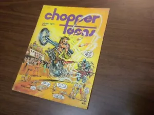 CHOPPER TOONS rivista 1971 INVERNO #3 - corse hot rods cicli bikers - Foto 1 di 3