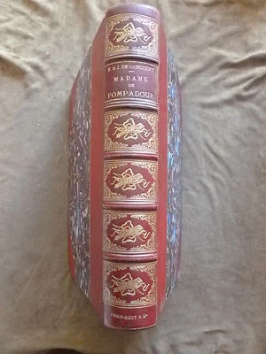 E. & J. DE GONCOURT. MADAME DE POMPADOUR. 55 planches.2 en couleurs.Firmin-Didot - Photo 1/4