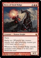 Hero of Oxid Ridge MTG Mirrodin Besieged Mythic Rare EDH