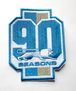 (1) DETROIT LIONS (90) SAISON FOOTBALL LOGO AUFNÄHER ARTIKEL #18 (KOSTENLOSER VERSAND IN USA) - Bild 1 von 1