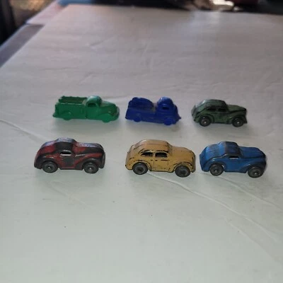 Литые модели автомобилей Barclay из прессованной стали 1,5 дюйма лот из 4 + дополнительные принадлежности - Изображение 1 из 4