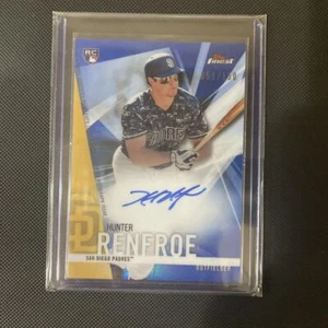 2017 Topps Finest Hunter Renfore San Diego Padres RC Auto /150 #FA-HR von JP - Bild 1 von 24