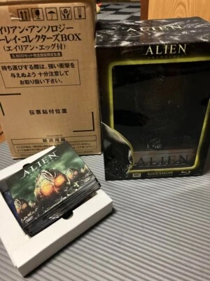 Alien Anthology Blu-ray Collector's Box Limited Edition 3500 w/Alien Egg Figure - Image 1 of 4