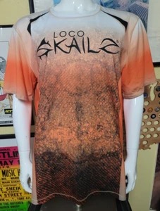 Loco Skailz Shirt Adult Large Scales Fish Graphic Performance Fishing Mens - Picture 1 of 4