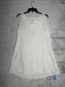 CUPSHE- Cover Up Dress White L - Picture 1 of 3