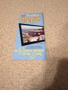 Vintage Travel Brochure Beautiful Rock City Lookout Mountain Chattanooga Tenn - Picture 1 of 5