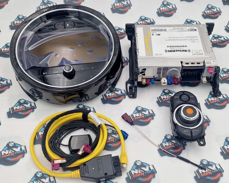 MINI F55 F56 F57 LCI PANTALLA TÁCTIL NAVEGACIÓN Sistema Entrynav2 con Apple CARPLAY Foto 1 de 4