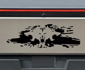 NUEVO - Calcomanía de vinilo lateral para puerta trasera Cyberbeast 40 x 13 (se adapta a Tesla Cybertruck) - Imagen 1 de 20