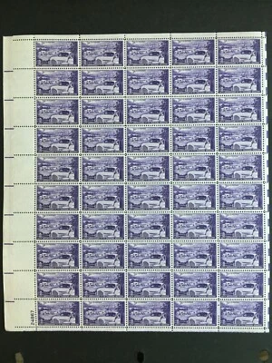 1953 sheet - Trucking Industry - Sc #1025 - Image 1 of 2