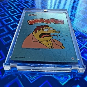 Vintage THE SIMPSONS 2002 Topps BARNEY GUMBLE #9 Foil Card SP - Picture 1 of 3