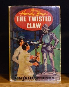 VINTAGE HARDY BOYS - The Twisted Claw - w/ DJ - Picture 1 of 4