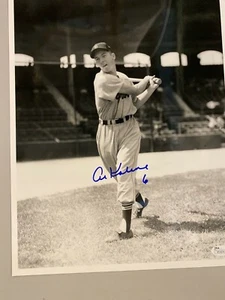 Al Kaline Original George Brace Photo signed 11x14 JSA Free Shipping - Picture 1 of 3