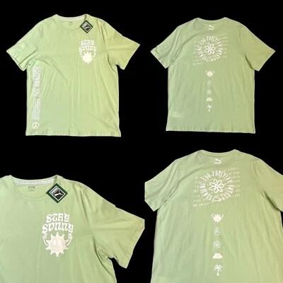 Camiseta Puma PPE Para Hombre Talla XL Stay Sunny Sending You Positive Energy Nueva Foto 1 de 4
