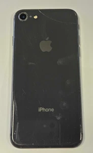 Used Grade C | iPhone 8 | 64GB | Space Grey | Cracked Front & Back | Unlocked - Picture 1 of 5