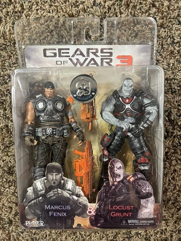Neca Gears Of War 3 Marcus Fenix 8 Locust Grunt TRU Toys R Us Exclusive Cover