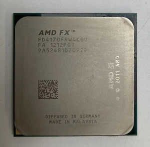 AMD FX-4170 Series FD4170FRW4KGU 4.2GHz Socket AM3+ Quad Core Processor / CPU - Picture 1 of 4