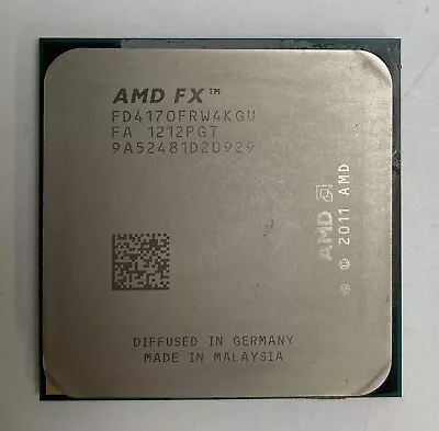 AMD FX-4170 Series FD4170FRW4KGU 4.2GHz Socket AM3+ Quad Core Processor / CPU - Image 1 of 4