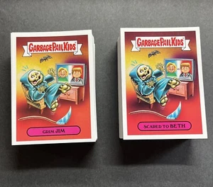 2017 GARBAGE PAIL KINDER ADAM - GEDDON 180 KARTEN KOMPLETTES BASISSET Adamgeddon - Bild 1 von 1